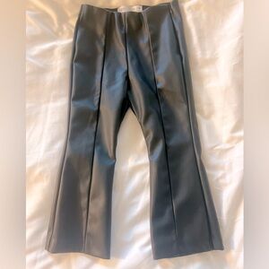 2-3 years Zara faux leather pants.